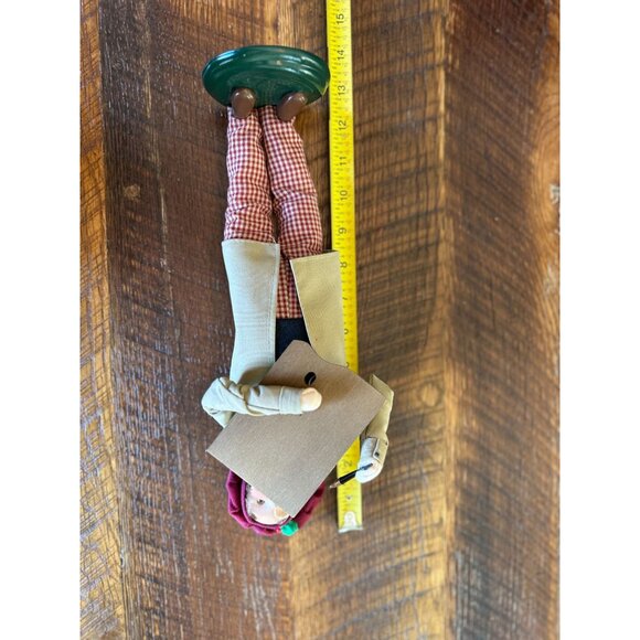 Byers Choice Carolers "Male Artist" With Palette & Brushes 1999 - Picture 6 of 7